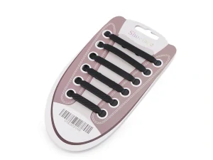 Silikonové tkaničky černé