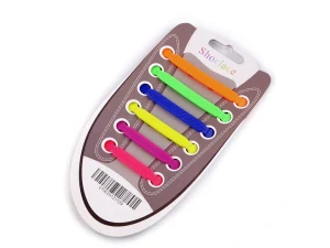 Silikonové tkaničky multicolor