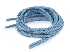 Reflexní tkaničky kulaté tyrkysové 130 cm