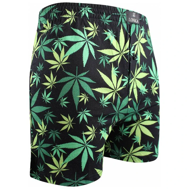 Pánské bavlněné trenýrky Lonka KARLOS tráva