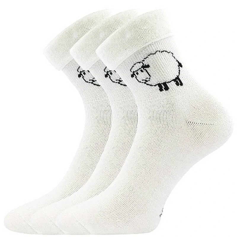 Ponožky Boma® OVEČKANA smetanové