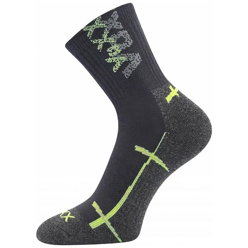 Dětské sportovní ponožky VoXX® WALLÍK tmavě šedé