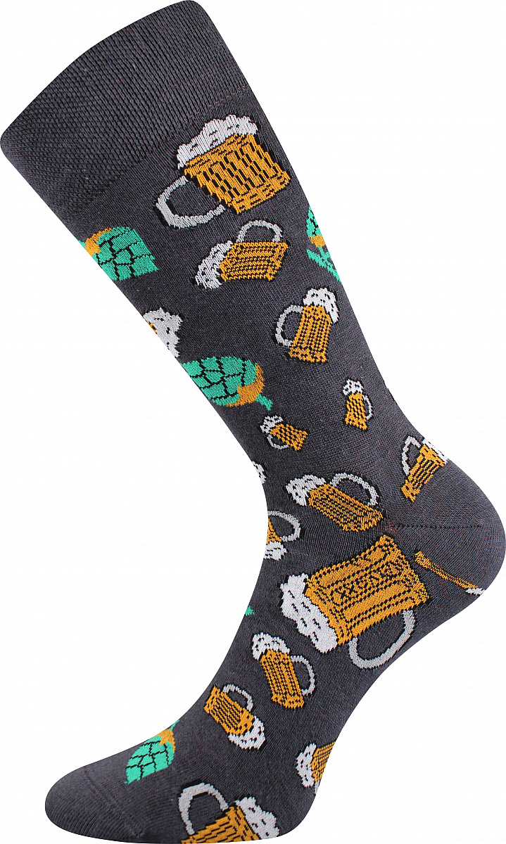 Pánské ponožky VoXX Debox 3 páry pivo