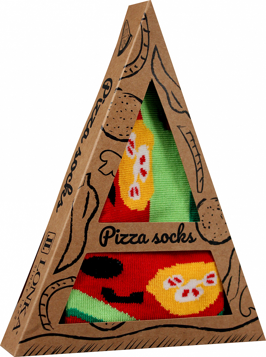 Dámské ponožky Pizza Margherita