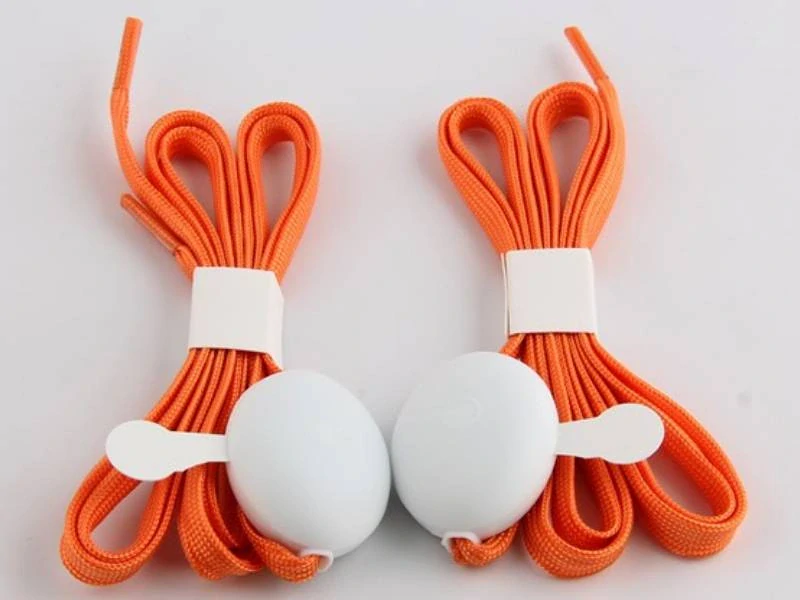 Svítící tkaničky oranžové 120 cm