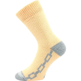 Ponožky na spaní meruňkové